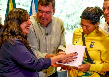 Medalhistas paralímpicos de MS recebem homenagem no Estado após conquistas em Paris>