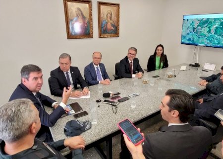 Governador discute com presidente da República relatório sobre conflito fundiário e preocupação com narcotráfico na fronteira