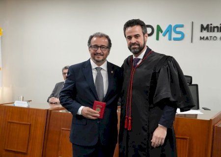 MPMS realiza solenidade de posse do novo procurador de Justiça, Silvio Amaral Nogueira de Lima