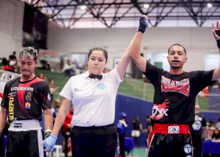 Após arbitrar na Copa Brasil de Kickboxing, caarapoense se prepara para Sul-Americano e Pan-Americano>