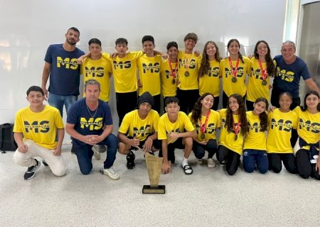 Estudantes-atletas de Mato Grosso do Sul trazem 57 medalhas dos Jogos Escolares Brasileiros