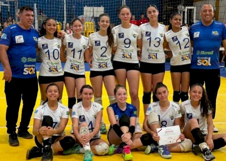 Campo Grande Vôlei é bronze no Brasileiro Interclubes de Vôlei Sub-16 e avança à fase final