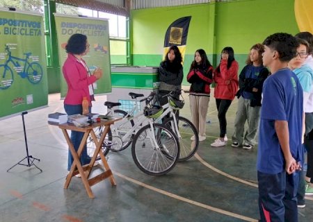 Detran leva ação interativa para ciclistas em evento no Parque das Nações Indígenas neste domingo