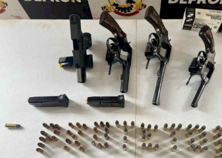 Acusado de vender armas ilegais é preso pela Defron em Dourados