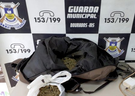 Em Dourados, mãe denúncia, e filho vai preso pela Guarda Municipal por tráfico de drogas