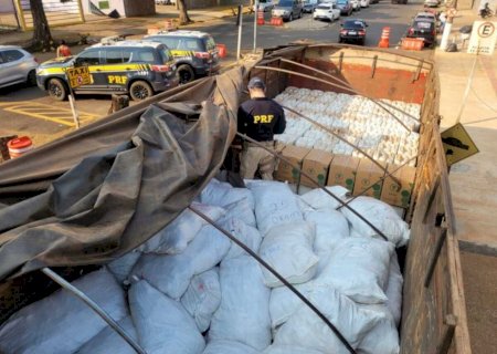 PRF apreende 4 toneladas de agrotóxico e prende três homens em Ponta Porã>