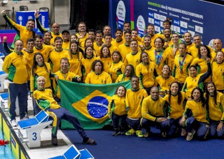 Digital do Bolsa Atleta está em 100% das medalhas brasileiras no Mundial de natação paralímpica>