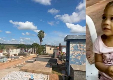 Familiares lotam cemitério em despedida de criança que morreu engasgada em Jardim; Conheça a água-pomba>