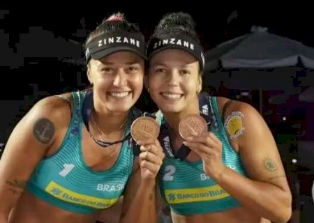 Atleta de MS leva medalha de bronze no mundial de vôlei