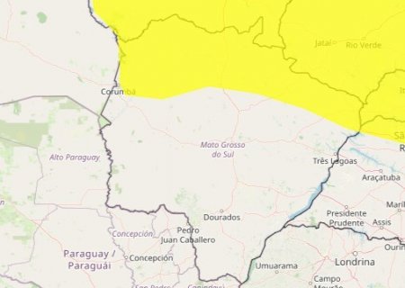 Chuva forte pode atingir 21 municípios de MS; confira a lista>