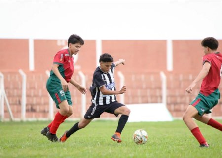 Segunda fase do Sul-Mato-Grossense Sub-17 tem oito partidas neste sábado