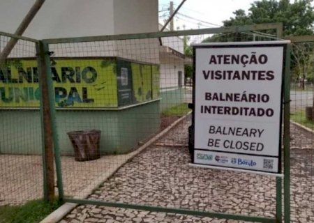 Fortes chuvas interditam Balneário Municipal de Bonito>