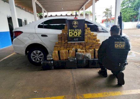 DOF prende homem com 400kg de maconha entre Caarapó e Amambai