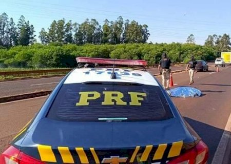 Motociclista morre em acidente com Van entre Dourados e Caarapó na BR-163>