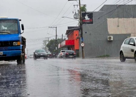 Com dois alertas, Inmet prevê tempestades em MS