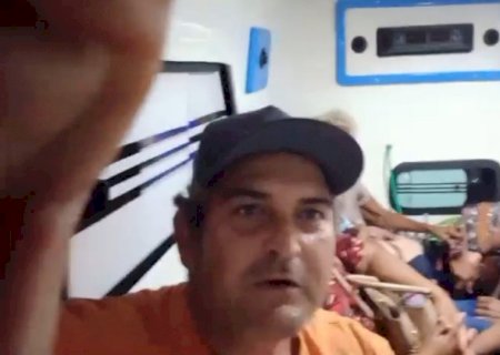 Pacientes de Cristalina reclamam de superlotação e condições do transporte de ambulância para Caarapó>