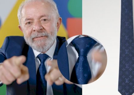 Lula usa gravata de R$ 1.680 antes de sugerir não comprar produto caro>