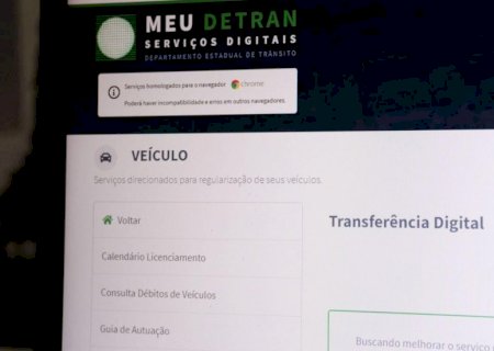 Transferência veicular agora pode ser feita virtualmente, em Mato Grosso do Sul>