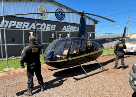 DOF apreende helicóptero a serviço do tráfico e mata dois>