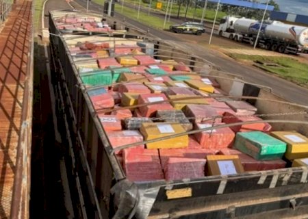 Homem é preso em Caarapó com 27 toneladas de maconha, maior do ano no país