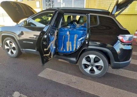 Jovem morador em Ponta Porã é preso no PR transportando quase 1t de droga em Jeep>