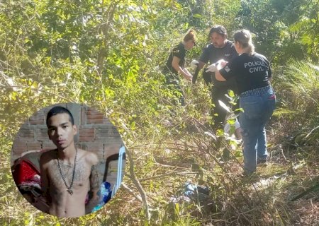 Encontrado morto enterrado de cabeça para baixo e seminu teria sido ‘desovado’ há dois dias em MS