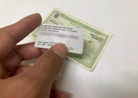 Em MS, 90 mil eleitores têm até 2ª feira para regularizar o título; em Caarapó são mais de 800