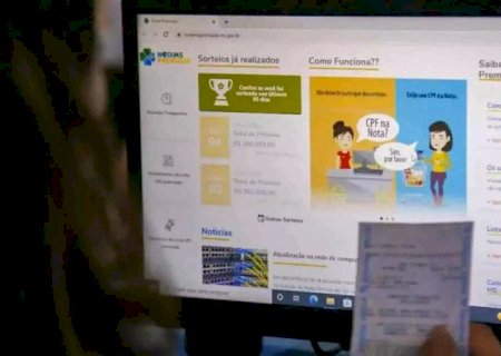 Três consumidores vão dividir R$ 100 mil da Nota Premiada MS de março>