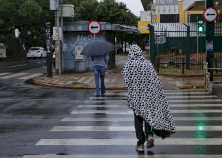 Inmet emite alerta de “perigo” para queda de até 5ºC durante a madrugada em MS