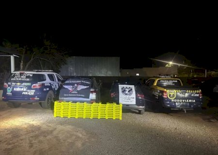 Ação conjunta apreende mais de 187 quilos de maconha e prende quatro pessoas por tráfico em Juti>