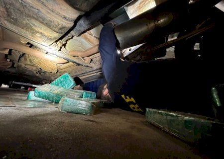 Morador de Caarapó é preso com mais de 90 quilos de cocaína no PR