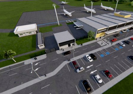 Obra do novo terminal do Aeroporto de Dourados é homologada e custará R$ 39 milhões