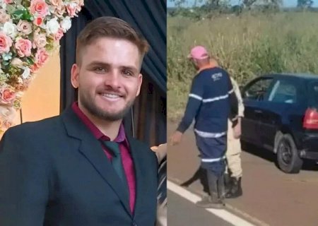 Jovem morre ao ser atingido por peça que se solta de carreta na BR-262>