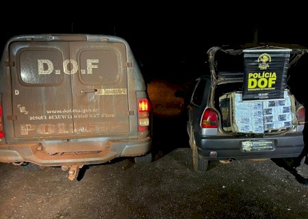 Veículo com mais de 600 celulares é apreendido pelo DOF em Laguna Carapã>