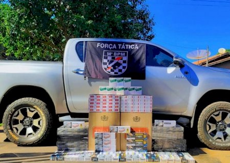 Vereador é preso ao ser flagrado com contrabando na MS-276