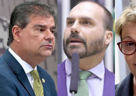 Eduardo Bolsonaro diz que comissão formada por senadores de MS não barrará tarifaço