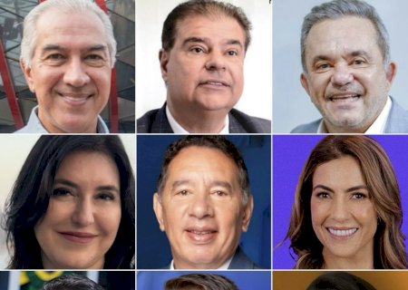 Reinaldo lidera para o Senado, seguido por Nelsinho, Gerson e Vander