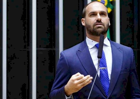 Diretor da PF irá incluir ameaças de Eduardo Bolsonaro em inquérito