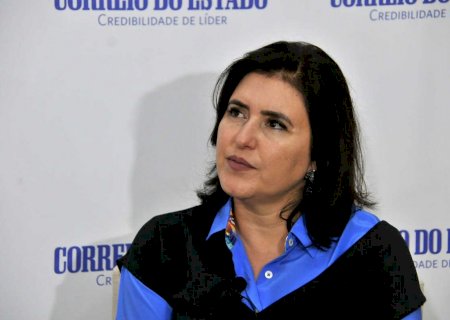Simone Tebet nega rumores de candidatura por São Paulo e diz que fica em MS