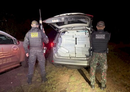 Polícia apreende caminhonete com mais de 2 toneladas de drogas entre Amambai e Caarapó
