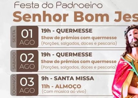 Festa do Padroeiro de Caarapó celebra fé, tradição e união da comunidade