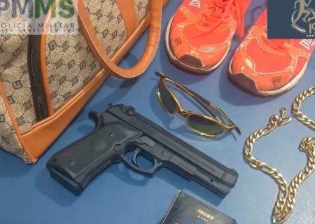 Polícia Militar prende homem em flagrante após roubo a farmácia em Caarapó