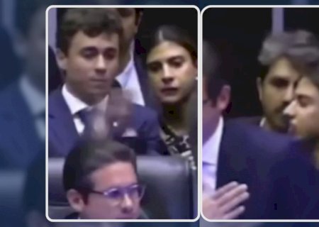 ‘Nikolas levou murro no saco’, afirma deputado sobre empurrão de Camila Jara