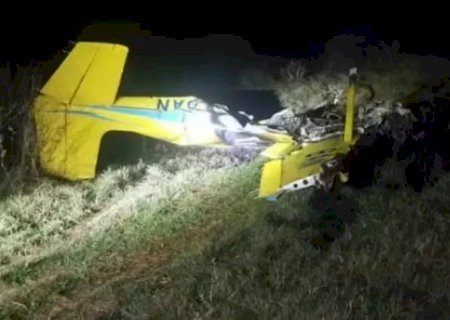 Avião de pequeno porte cai e quatro morrem no Pantanal de MS