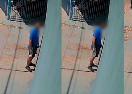 Homem bate para pedir água, mas é flagrado se masturbando para moradora em Campo Grande