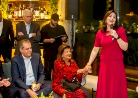 Convidada para concorrer ao Senado, Simone fala de amor por São Paulo em jantar com empresários