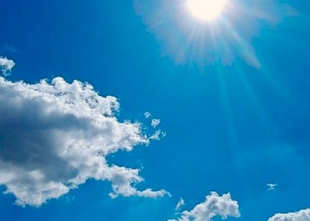 Calor predomina neste sábado, com máxima podendo chegar a 33°C em Caarapó>