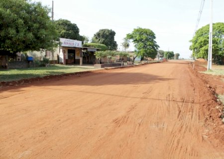 Programa MS Ativo impulsiona o desenvolvimento de Juti com aproximadamente R$ 6 milhões em pavimentação asfáltica no Bairro 1>