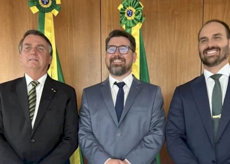 Pollon será candidato a governador em MS se Eduardo Bolsonaro disputar presidência&nbsp;