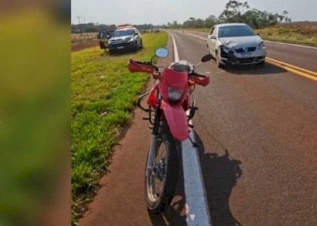 Motorista embriagado causa acidente e mata motociclista na BR-060, em Sidrolândia